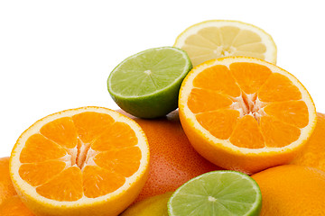 Image showing Colorful Citrus Fruits