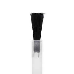 Image showing Brush for nail polish on white background