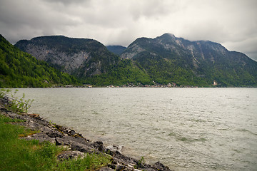 Image showing Hallstatt See (lake district) Austria. 