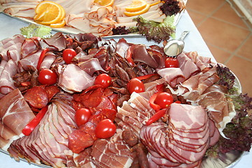 Image showing Party food