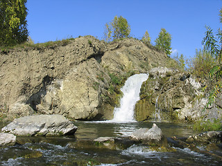 Image showing Small Waterfall