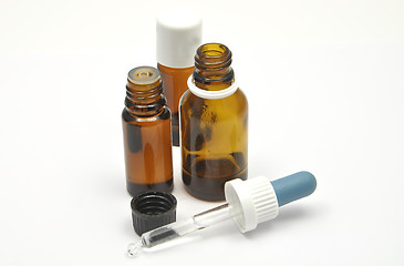 Image showing Medical flasks