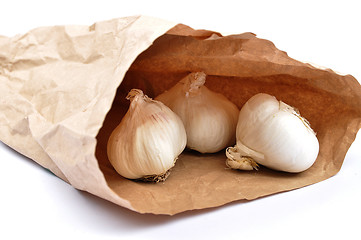 Image showing Vegetables in paper bag