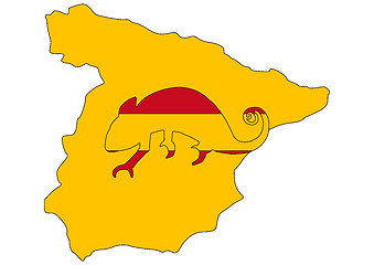 Image showing Spain Chameleon