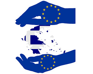 Image showing European Help for Greece