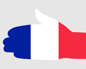 Image showing French handshake