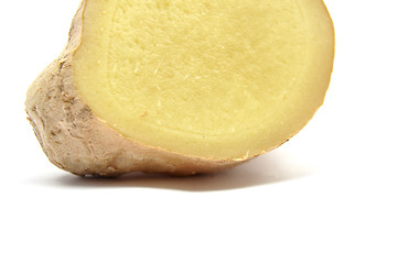 Image showing Ginger on white