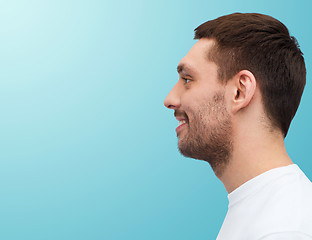 Image showing portrait of smiling young handsome man