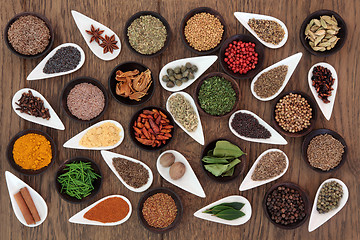 Image showing Herb and Spice Sampler