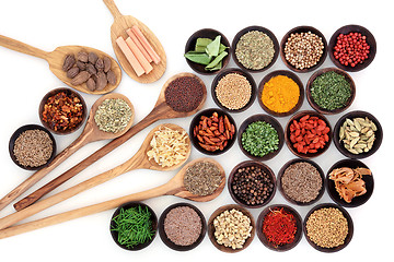 Image showing Culinary Herbs and Spices