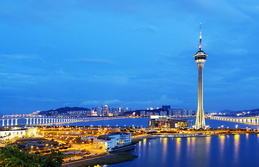 Image showing Macau night