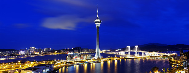 Image showing Macau night