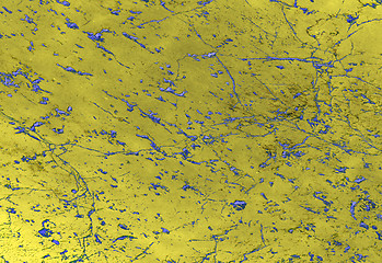 Image showing Yellow abstract background