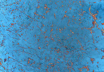 Image showing Blue abstract background