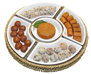 Image showing Many sweets