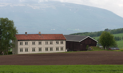 Image showing Old Norwegian building