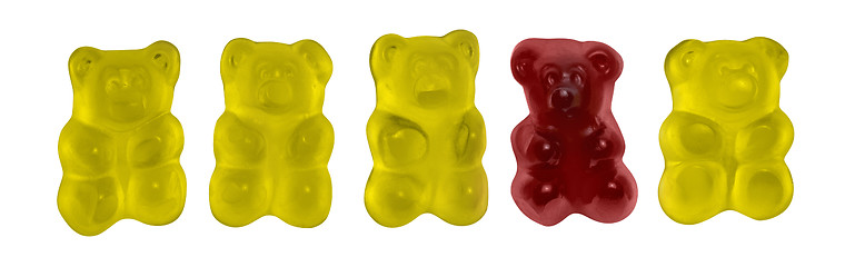 Image showing gummy bears