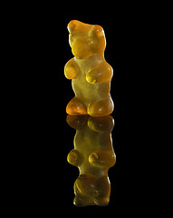 Image showing orange gummy bear