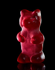 Image showing red gummy bear