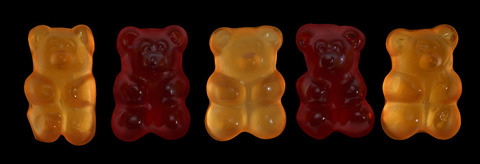 Image showing gummy bears