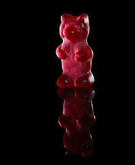 Image showing red gummy bear