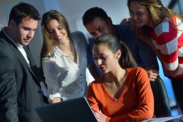 Image showing business people team on meeting