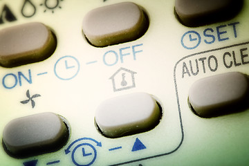 Image showing Remote buttons.