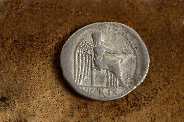 Image showing Roman Silver Coin 89 BC