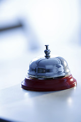 Image showing Close up photo of a bell 