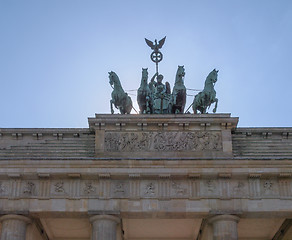 Image showing Brandenburger Tor Berlin