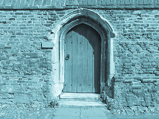 Image showing Old door