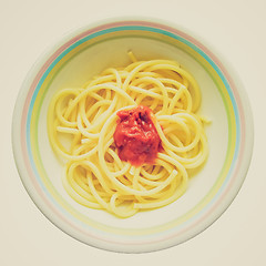 Image showing Retro look Spaghetti