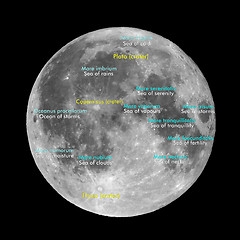 Image showing Moon atlas