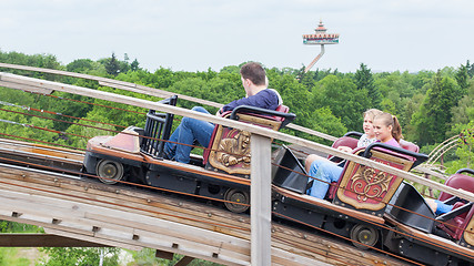 Image showing KAATSHEUVEL/THE NETHERLANDS - MAY 23th, 2014: Efteling park ride