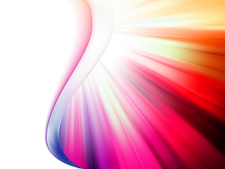 Image showing Colorful abstract background template. EPS 8