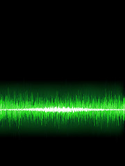 Image showing Abstract burn waveform. EPS 8