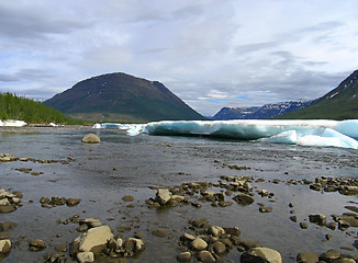 Image showing Mountain river