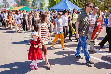 Image showing Celebration of Victory Day. GOMEL, BELARUS - MAY 9: Celebration 