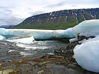 Image showing Mountain river