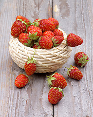 Image showing Forest Strawberries