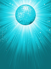 Image showing Party Banner with Disco Ball. EPS 8