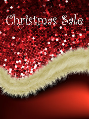 Image showing Christmas sale card templates. EPS 8