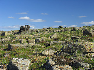 Image showing Scattered stones