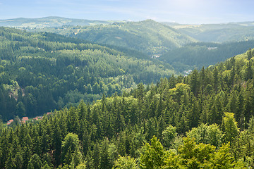 Image showing View of mountains in Czech republic