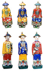 Image showing Chinese ceramic figurines