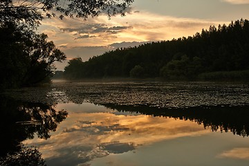 Image showing River Sunset