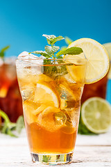 Image showing Ice tea