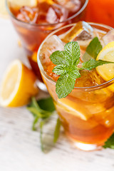 Image showing Iced tea