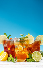 Image showing Ice tea