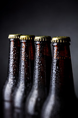 Image showing Bottles of beer